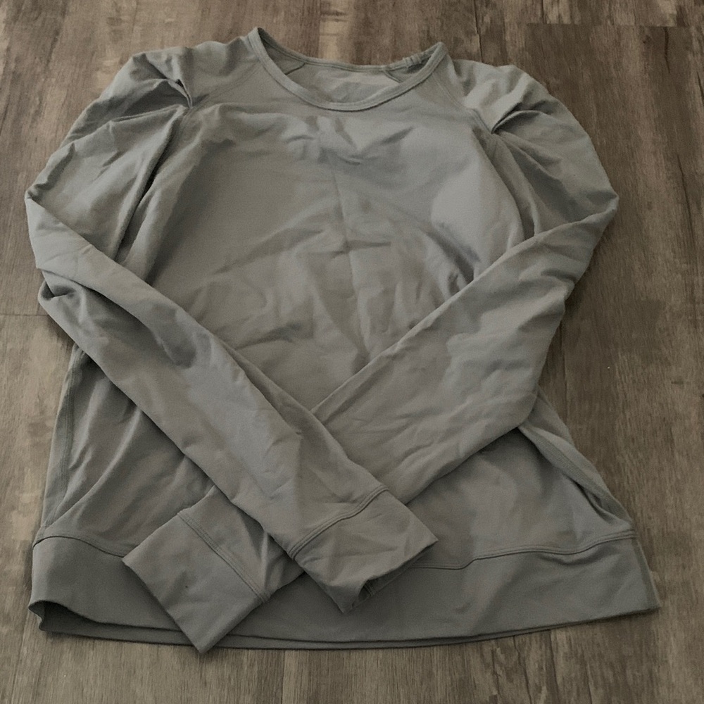 lululemon athletica Gray Sweatshirt